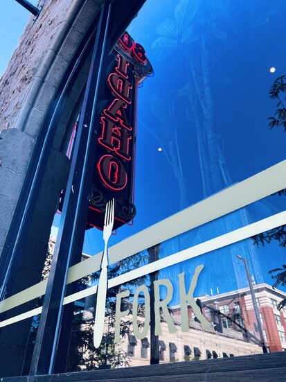 The Rosemary Parmesan Idaho French Fries at Fork are a shareable treat.