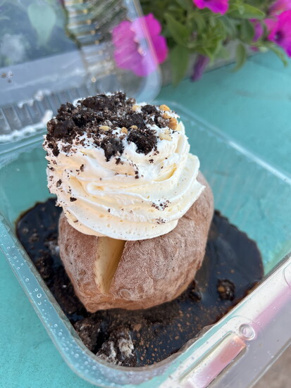 Idaho Ice Cream Potato, Westside Drive-In