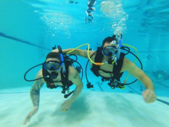 Yes, you can get your diving certification right here in Oklahoma.