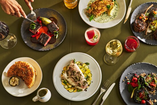 An assortment of signature Orla dishes