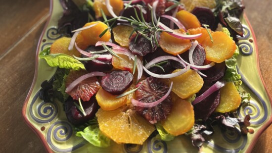 A savory, seasonal Roasted Beet Salad. 
