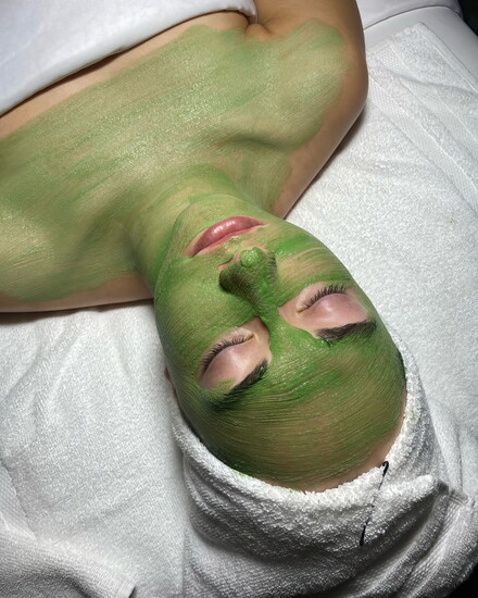 Rain Salon & Spa: Oxygen deep pore masque and hydrating enzyme masque combo