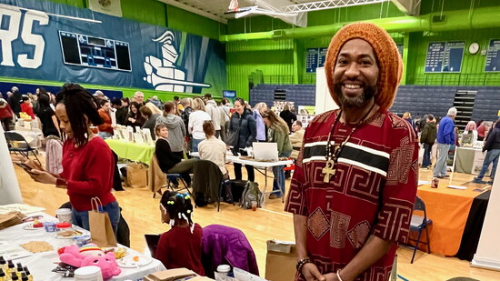 Bruce Wright of Nature's Emporium Wellness Store.