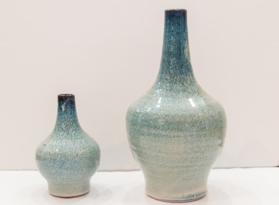 Terracotta vases, $18/$50, Haven Grey