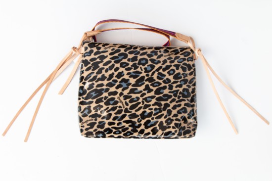 Consuela cheetah print bag, $160, Alley Boutique