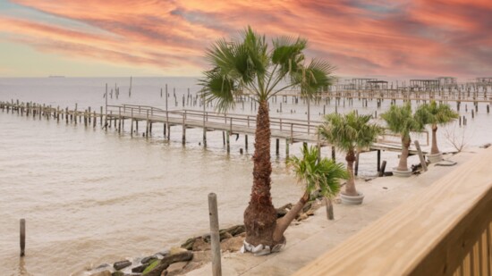 View from the Pier 6 Bungalows. Photo by Swiggard Creative 
