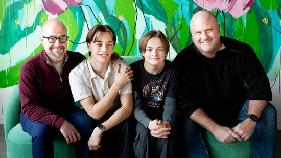 From Left to Right - Doug Dallmann, Lachlan Woody, Merrick Woody, and Kyle Woody 