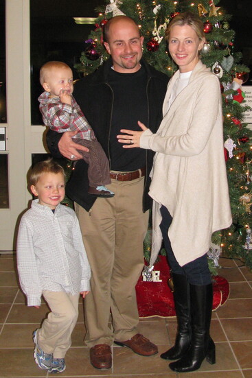 Kyle, Sarah, Merrick, and Lachlan Woody 2011