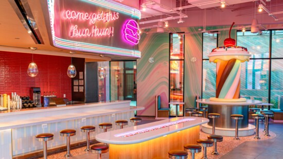 One of the newest restaurants from Berg Hospitality and interior designer Gail McCleese is Buttermilk Baby. Photo by Kirsten Gilliam