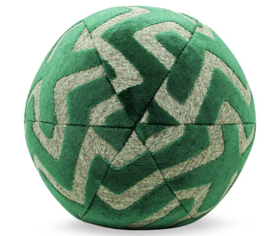 Emerald Labyrinth Ball Pillow - TheTailoredHomeCT.com