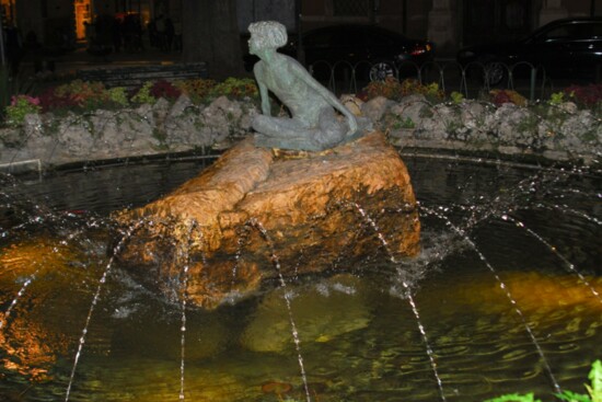 Fountain in Perugia, Italy