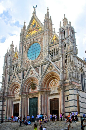 Cathedral in Orvieto, Italy