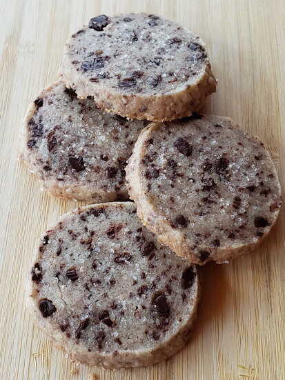 Dark Chocolate Sea Salt Shortbread