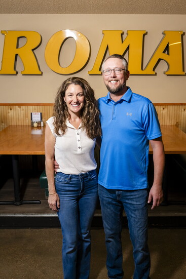 Owners Josh & Becky Ball welcome you to the Roma family.