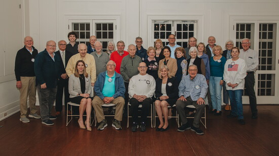 Members of The Rotary Club of Ridgefield with guest speaker Rudy Marconi. Photo by Natasha Fleming.