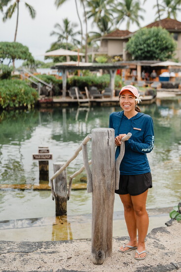 Nicole Tachibana, Director of Natural Resources and Sustainability at Four Seasons Hualālai