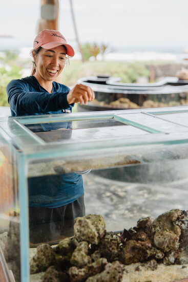 Nicole Tachibana, Director of Natural Resources and Sustainability at Four Seasons Hualālai