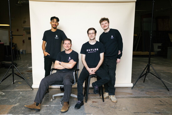 Butler Scenic Co. Crew, photo by Caroline Allen Photography