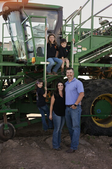 Jason & Cassandra with kids Collins, Callie & Teddy