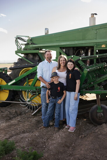 Jared & Chelsey with kids Brayden & Kinzley