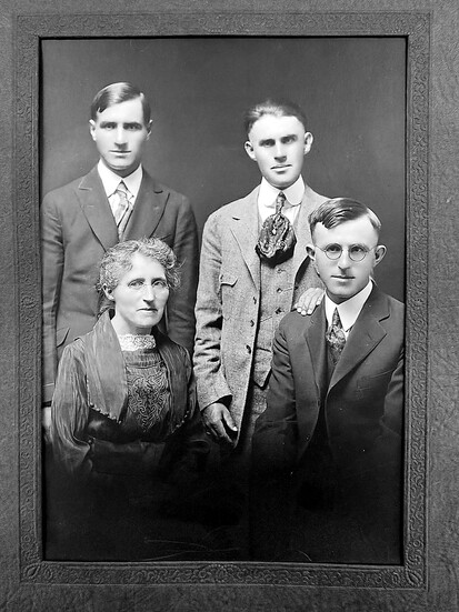 Emily and Sons Edward, Fred, & John