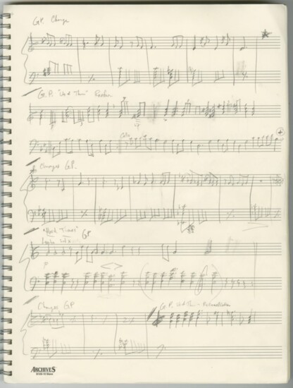 Dylan's handwritten composition