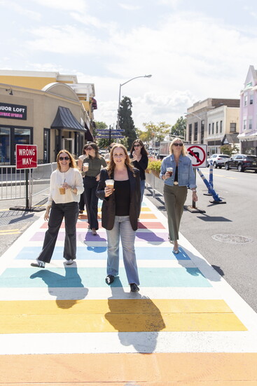 The Zap Group Crosses the Street in Westfield - and a few lines along the way.