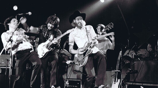 Asleep at the Wheel performs at the Austin Opera House in 1979. Photo by Scott Newton and provided by Austin Museum of Pop Culture.