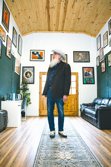 Benson reflects on part of his music collection