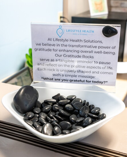 Positivity and gratitude are hallmarks of Lifestyle Health Solutions.