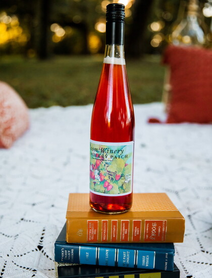 "A sparkling strawberry shortcake" in a bottle - Strawberry Patch is a sweet wine.