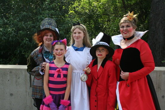 Some cast members from past performances.