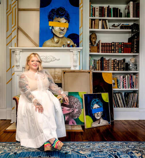 Anna as Hilma of Klint