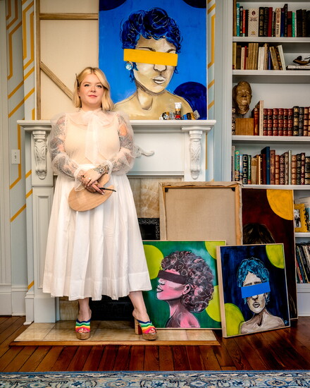 Anna as Hilma of Klint
