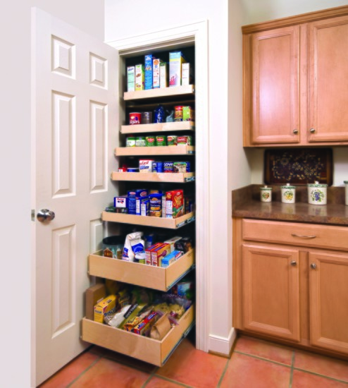 After: Pantry with a ShelfGenie makeover