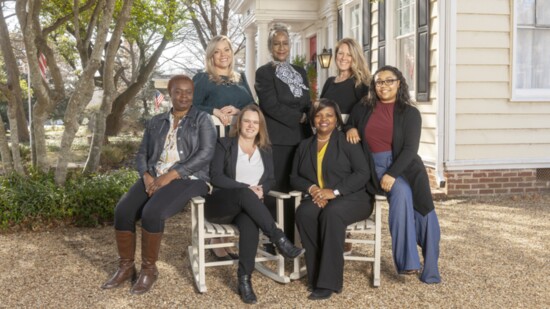 Shiloh staff:  Seated - Shamaine Howard, Dr. Eppy Thern, Lucinda Tucker, Sequoyah Washington. Standing - Ashleigh Fanning, Yvonne Booker, Simri Davis 