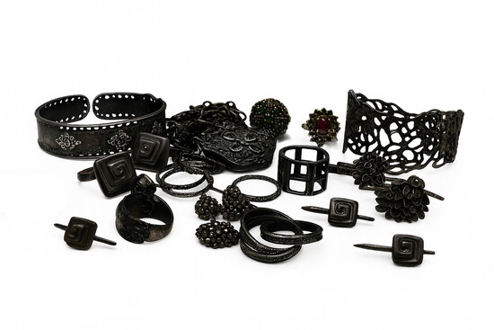  The same pieces prior to their restoration