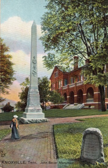 1. Postcard of John Sevier Monument