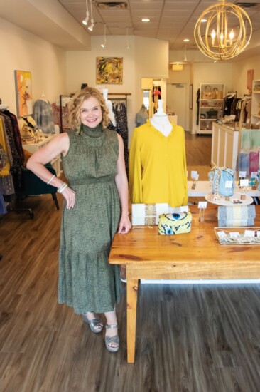 Meagan Puckett, owner of Virginia Jane Clothing + Gifts