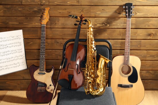 Musical instruments.