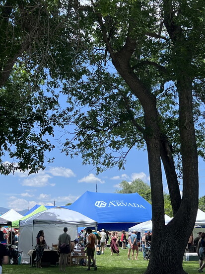 Show up to community events.