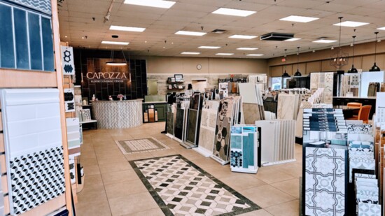 Capozza Floor Covering Center's showroom on Warren Ave.