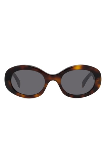 Celine Triomphe 52mm Oval Sunglasses. Image courtesy of Nordstrom, Inc.