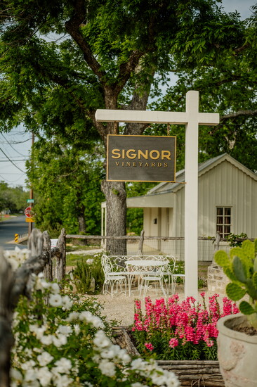 Signor's new tasting room on Orange Street