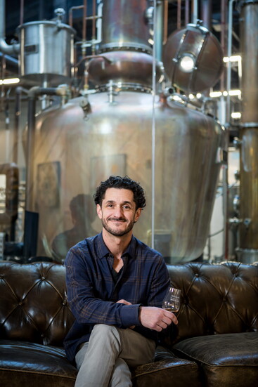 DOMA marries Seth's passions for hospitality and spirits. 