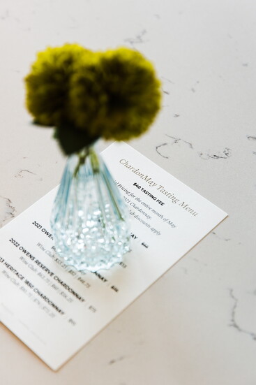A sneak-peak at one of Balsall Creek's tasting menus 