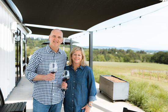 Jon (left) and Leslie Owens
