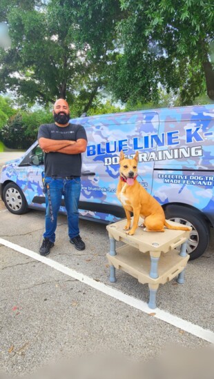 Owner & Trainer, Jorge Porras. Originally founded in 2007, Blue Line K-9 has deep roots with locations in four different states.