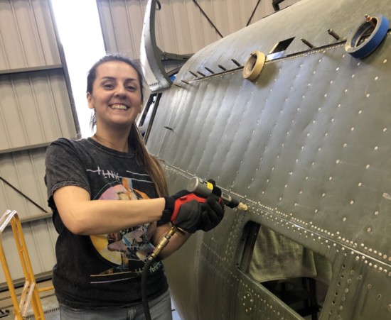 Samantha Guerrero has been performing airplane maintenance and repairs for____