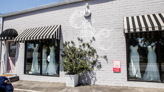 Carrie's Bridal Collection is located in downtown Chamblee.